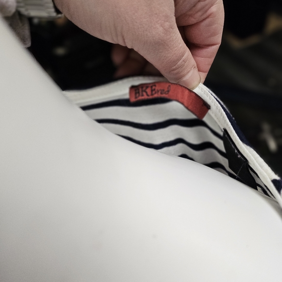 BKE Black and White Striped Maxi Dress - Picture 2 of 2